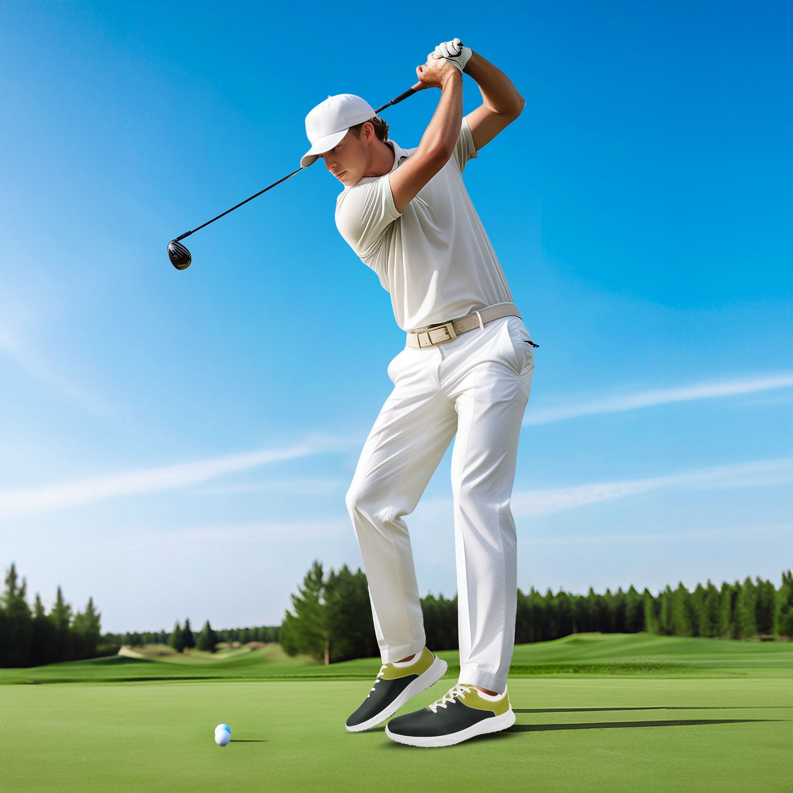 Custom Premium Golf Performance Shoes Personalized Sneaker FN062-D020344-7
