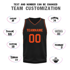 Custom Black Classic Style Sports Uniform Basketball Jersey BBJ01-D020105-7