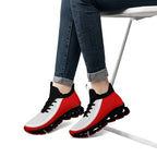 Custom Red Gray Maxsoul Shoes Personalized Sneaker FN030XD-D020388-21