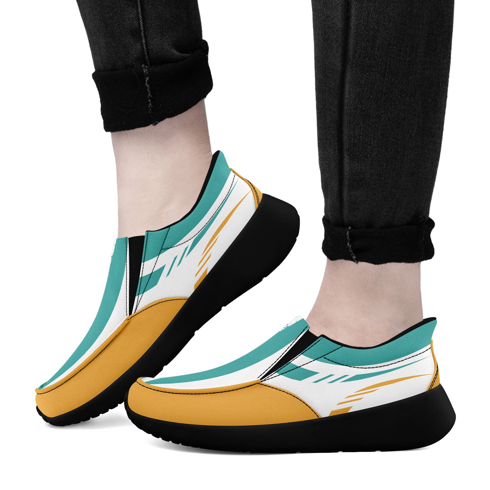 Custom Corporate Sneakers Slip On Shoes Personalized Corporate Shoes FN067-E023045-8