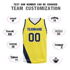 Custom Yellow Classic Style Sports Uniform Basketball Jersey BBJ01-bd0a70f0