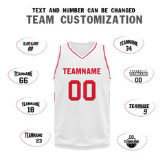 Custom White Classic Style Sports Uniform Basketball Jersey BBJ01-D020105-16