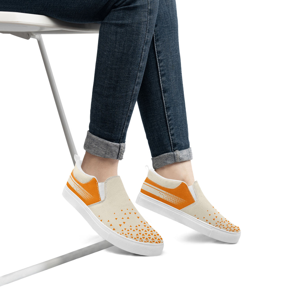 Custom Canvas Sneakers Personalized Slip On Shoes FN071-E023042-7