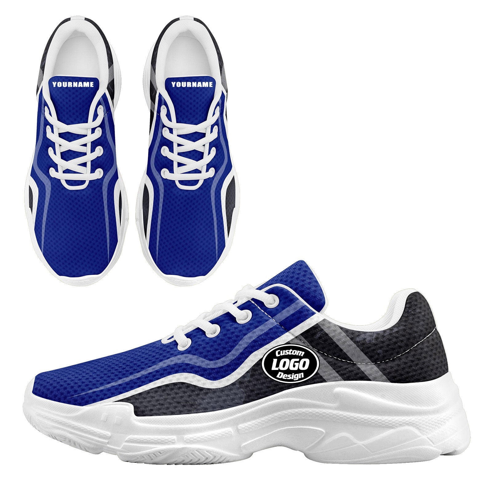 Custom Baseball Jersey and Chunky Shoes Personalized Combo Personalized Sneaker ZH-D020167-9