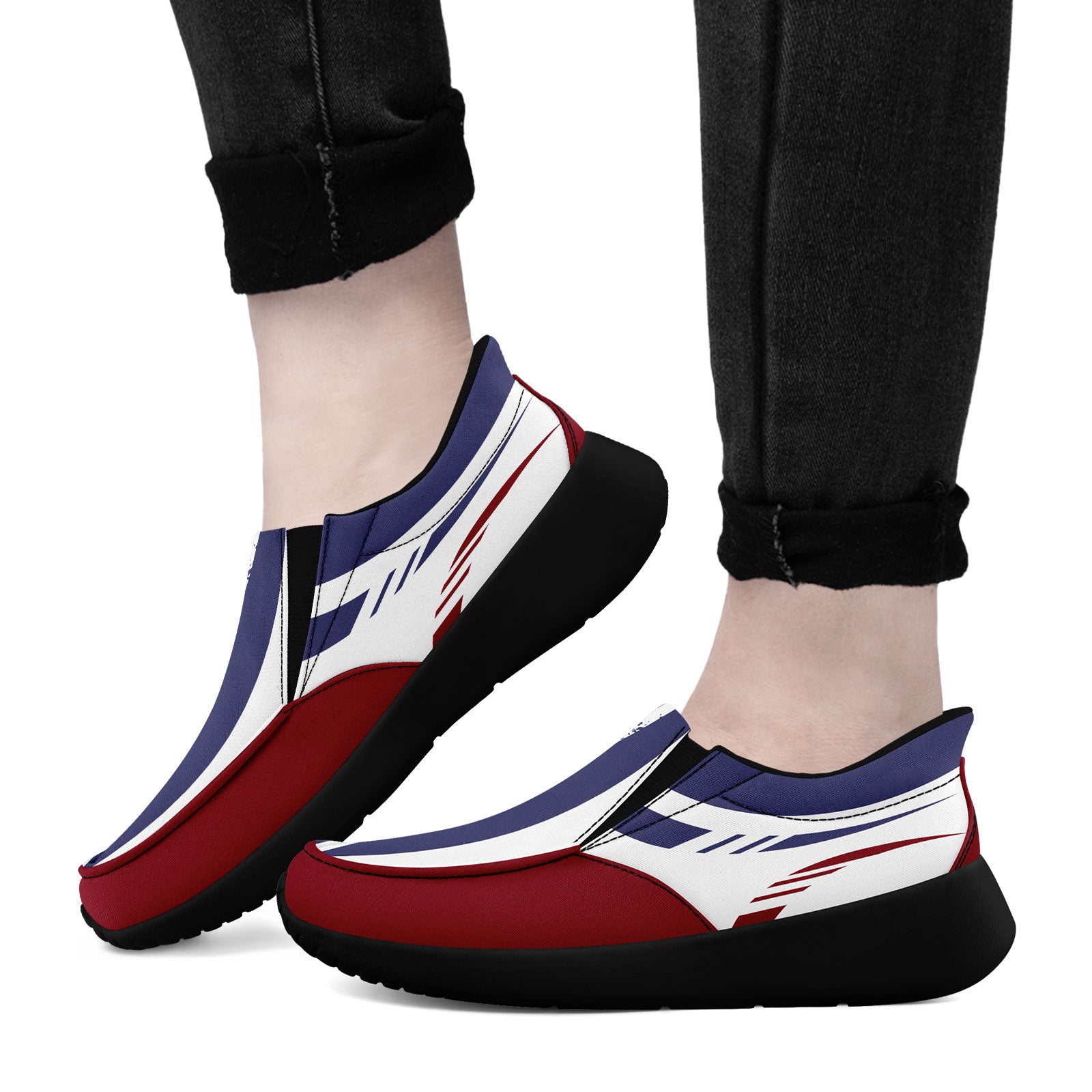 Custom Corporate Sneakers Slip On Shoes Personalized Corporate Shoes FN067-E023045-4