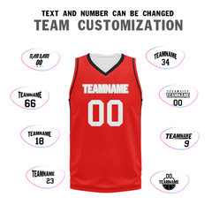 Custom Red Classic Style Sports Uniform Basketball Jersey BBJ01-bd0a70db