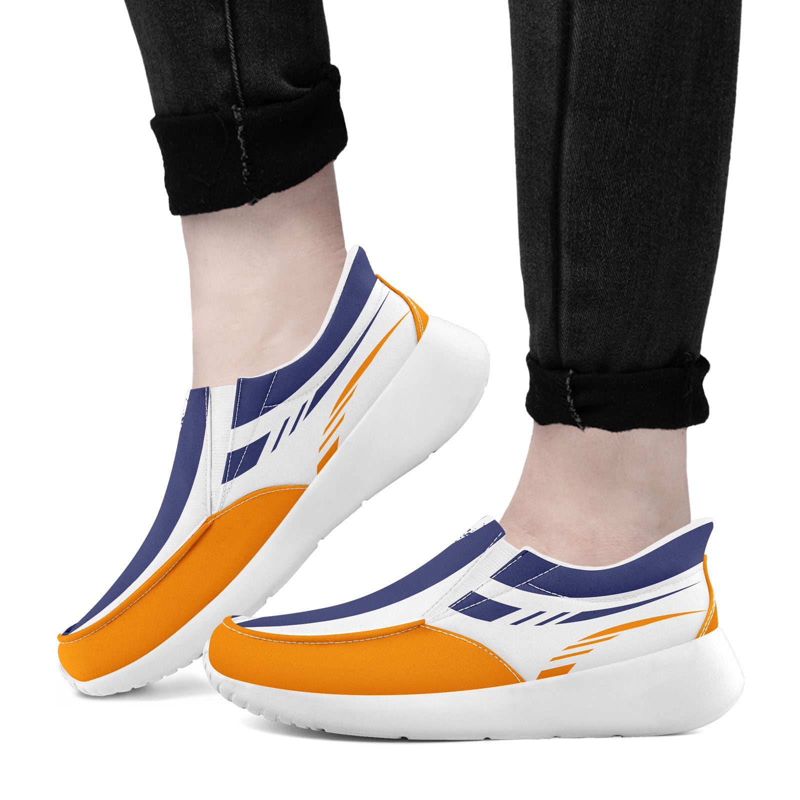 Custom Corporate Sneakers Slip On Shoes Personalized Corporate Shoes FN067-E023045-5