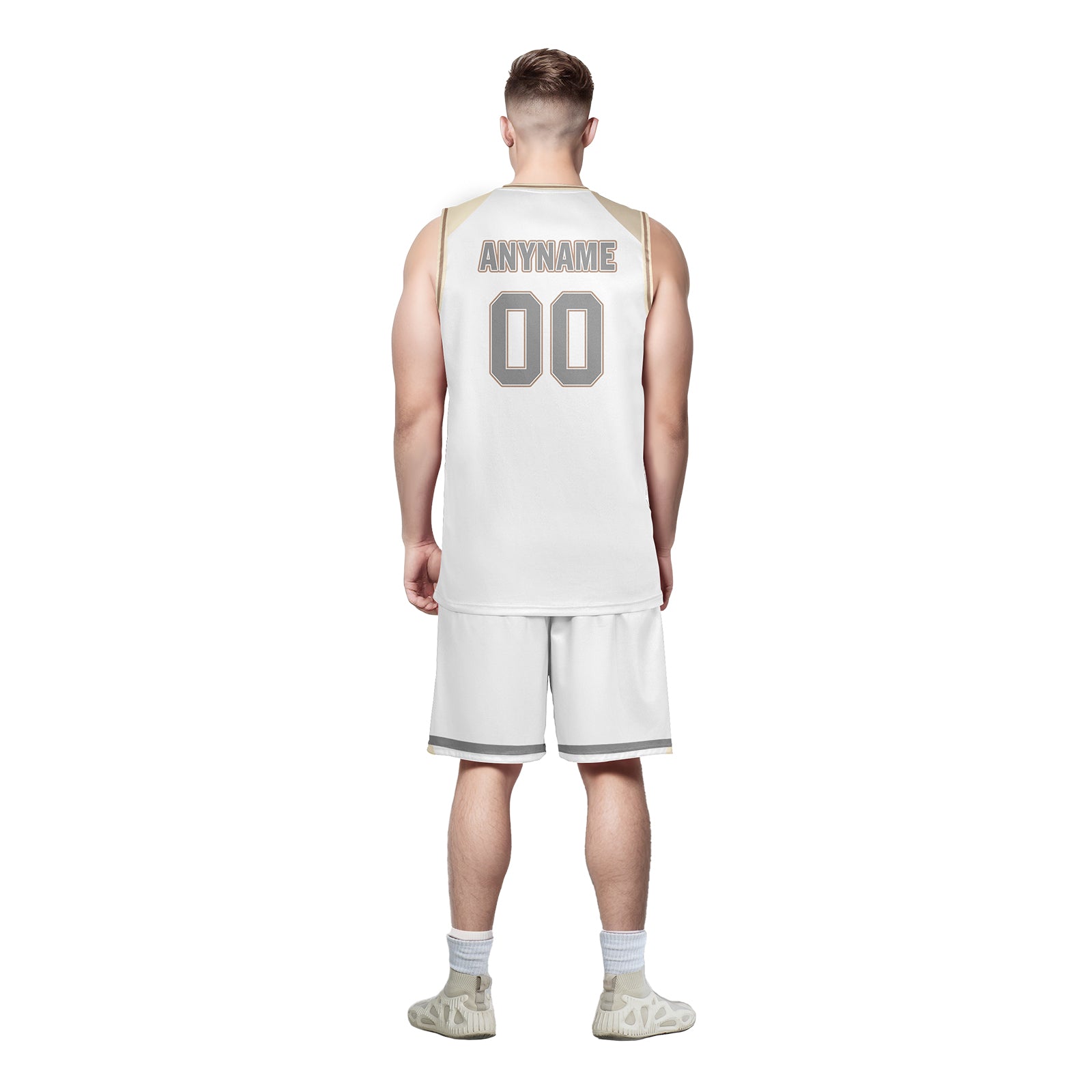 Custom White Gold City Edition Personalized Sports Uniform Authentic Basketball Jersey BBJ01-D06101-5