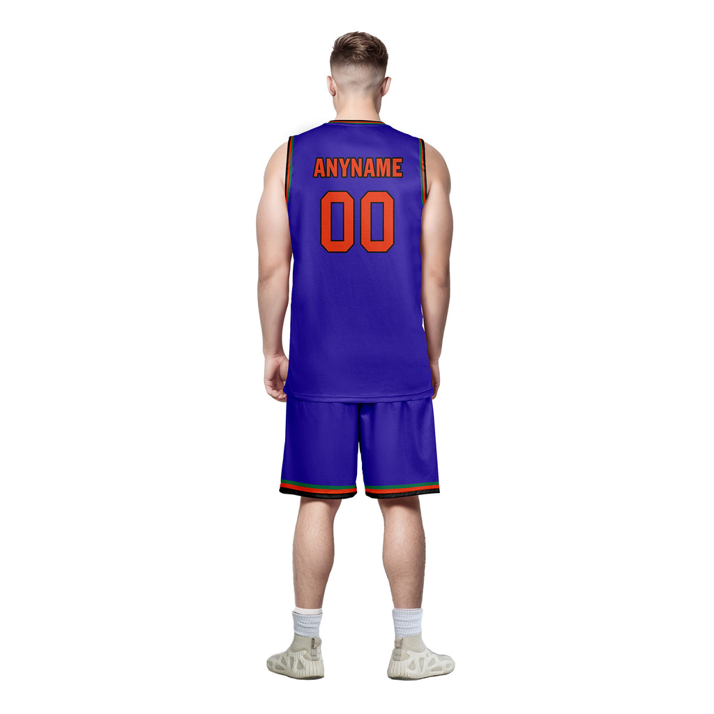Custom Purple Green Orange City Edition Personalized Sports Uniform Authentic Basketball Jersey BBJ01-D06101-24
