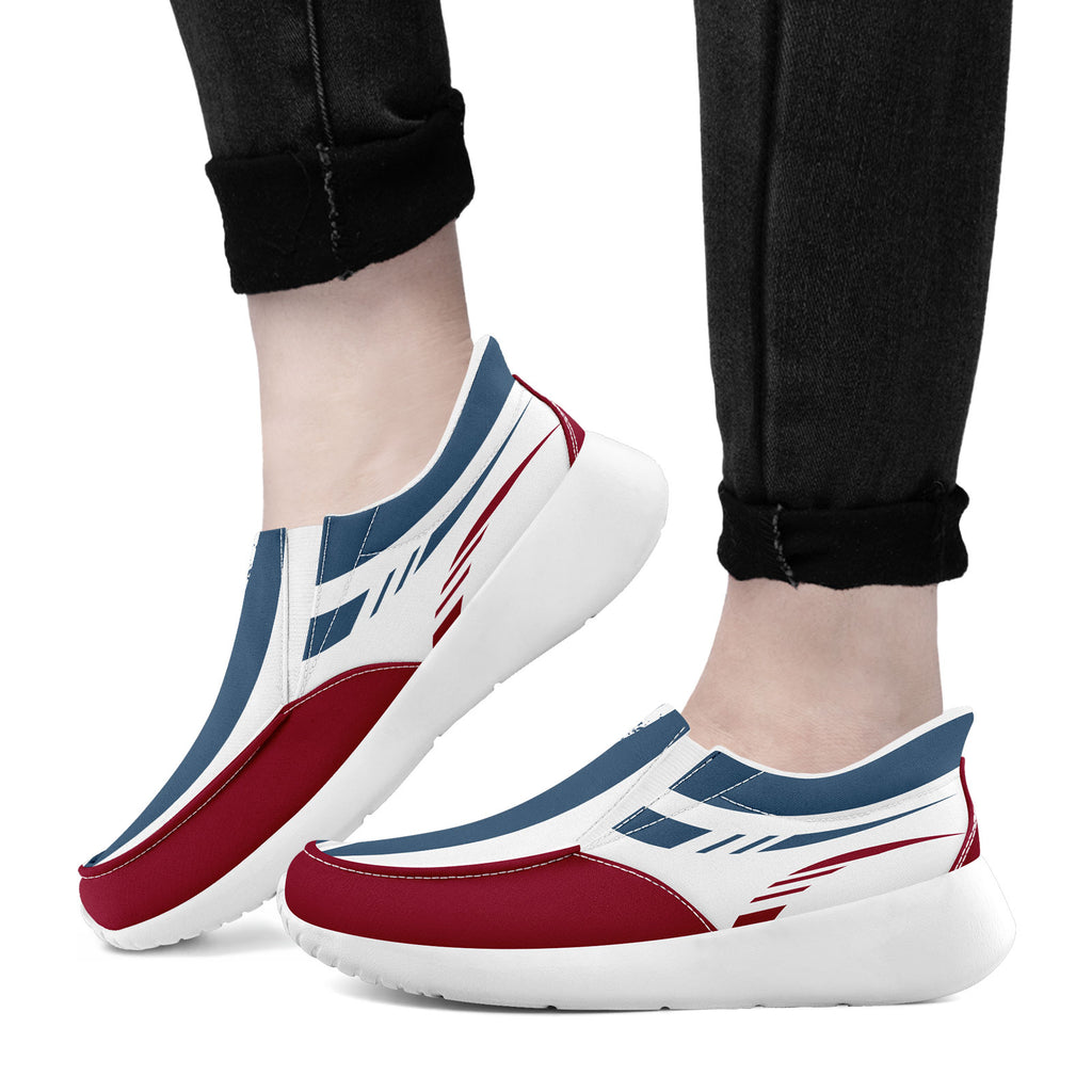 Custom Corporate Sneakers Slip On Shoes Personalized Corporate Shoes FN067-E023045-7