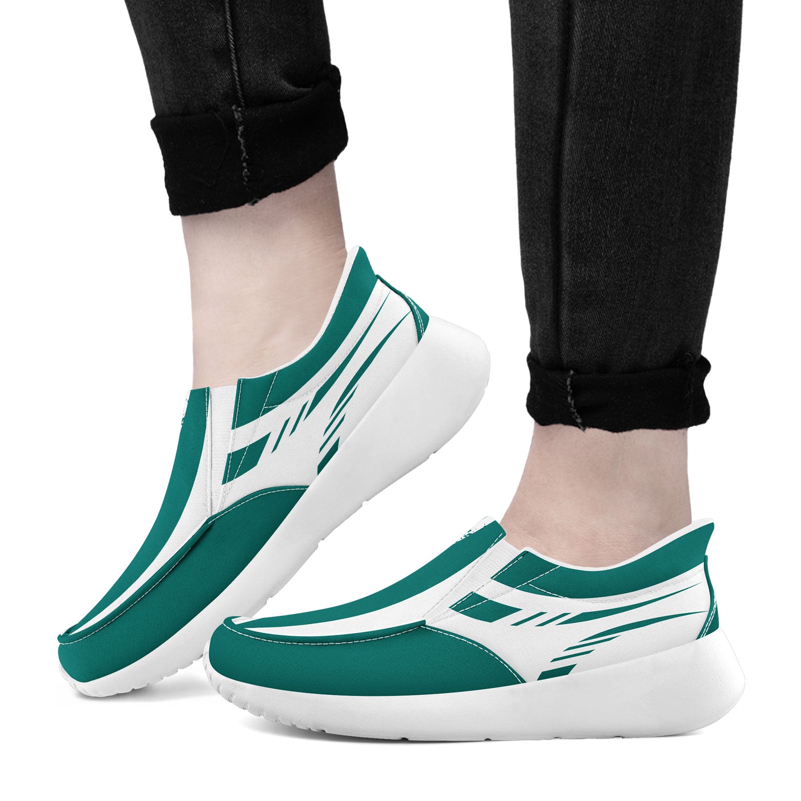 Custom Corporate Sneakers Slip On Shoes Personalized Corporate Shoes FN067-E023045-2