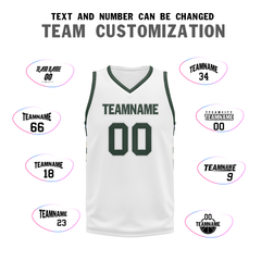 Custom White Green Classic Style Sports Uniform Basketball Jersey BBJ01-bd0a70a0