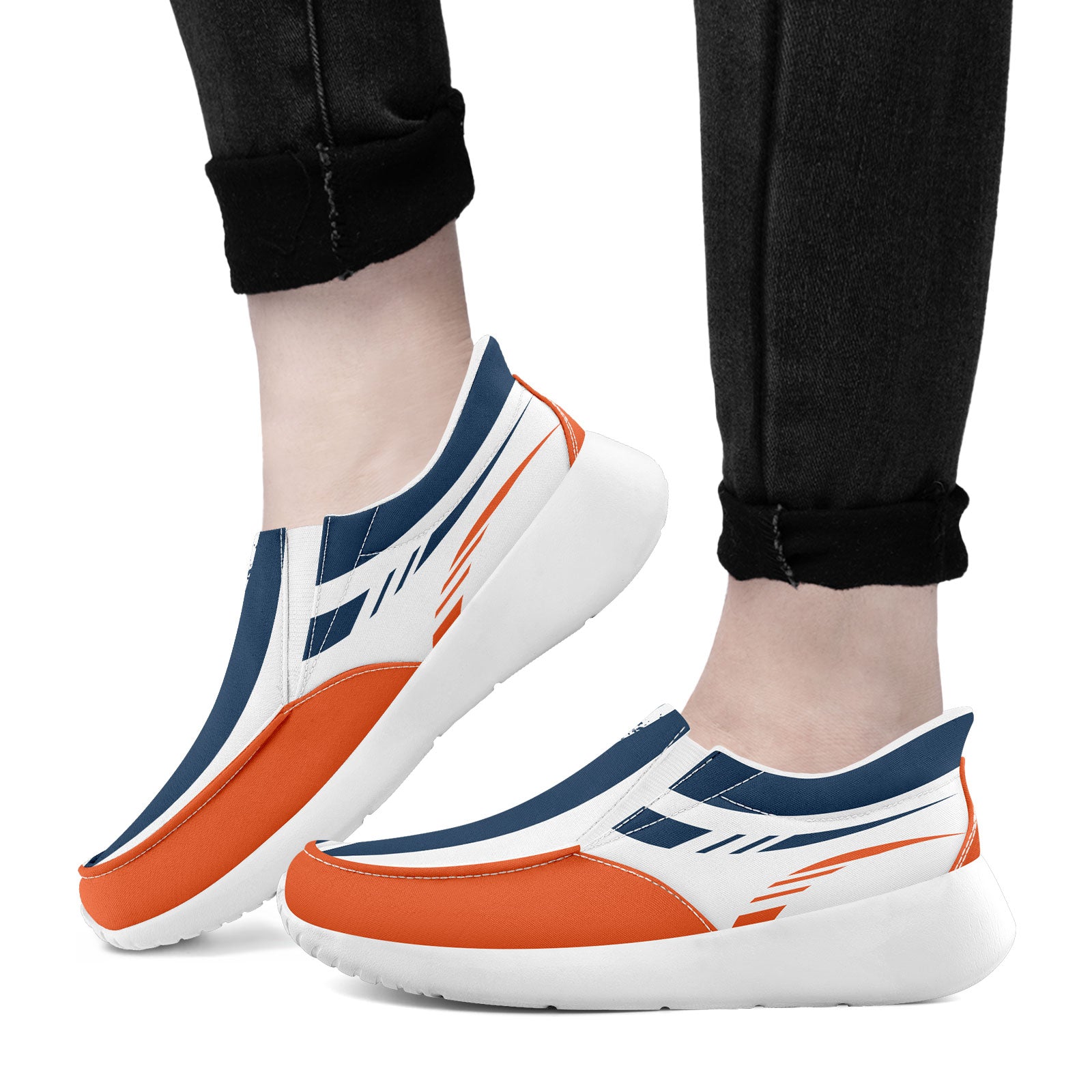 Custom Corporate Sneakers Slip On Shoes Personalized Corporate Shoes FN067-E023045-9