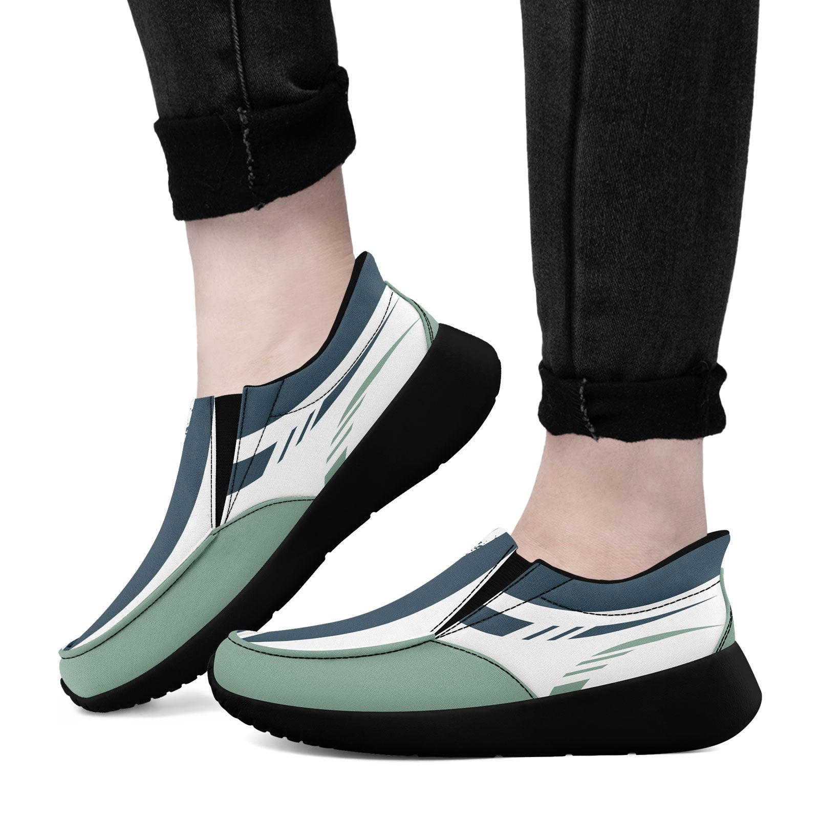 Custom Corporate Sneakers Slip On Shoes Personalized Corporate Shoes FN067-E023045-3