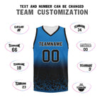 Custom Blue Black Fade Fashion Sports Uniform Basketball Jersey BBJ01-D020102-11