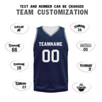 Custom Blue Classic Style Sports Uniform Basketball Jersey BBJ01-D020105-9