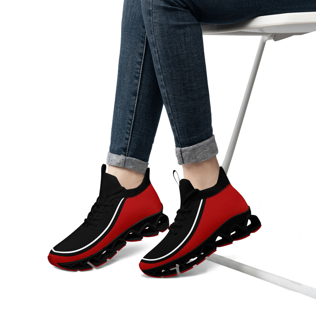 Custom Black Red Maxsoul Shoes Personalized Sneaker FN030XD-D020388-3