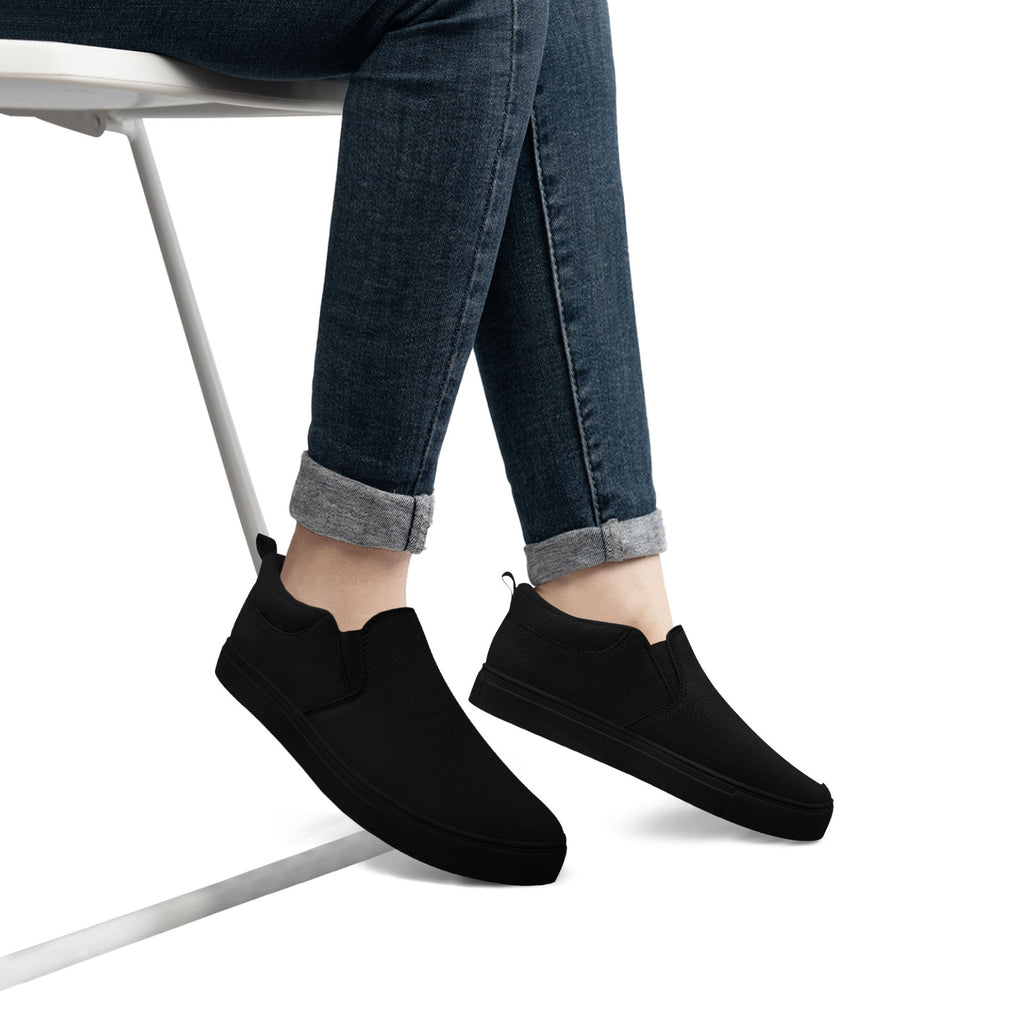 Custom Canvas Sneakers Personalized Slip On Shoes FN071-E028030-2