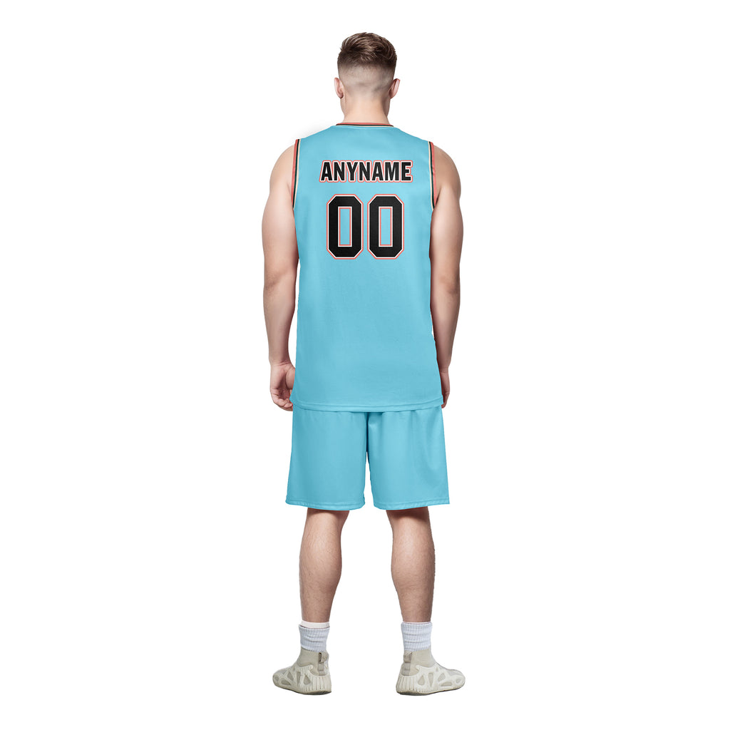 Custom Blue City Edition Personalized Sports Uniform Authentic Basketball Jersey BBJ01-D06101-27