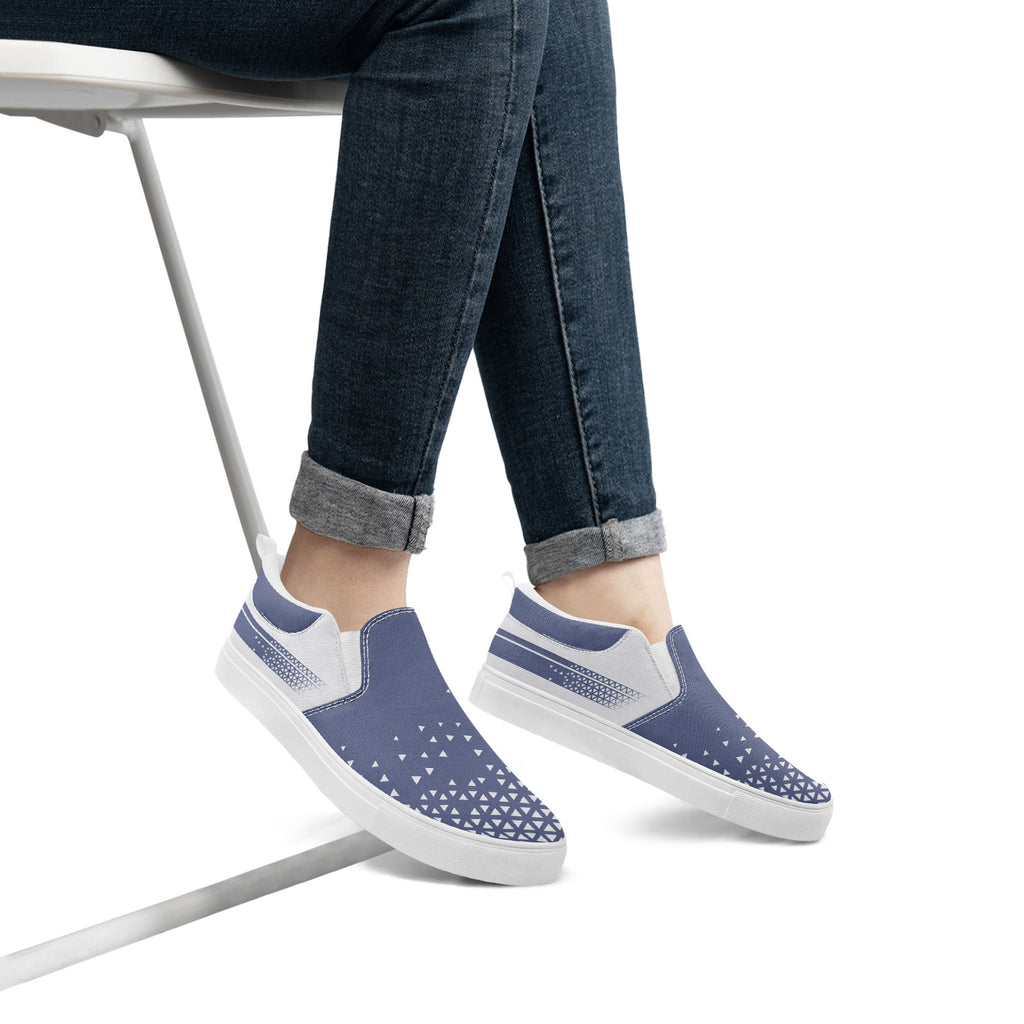 Custom Canvas Sneakers Personalized Slip On Shoes FN071-E023042-11