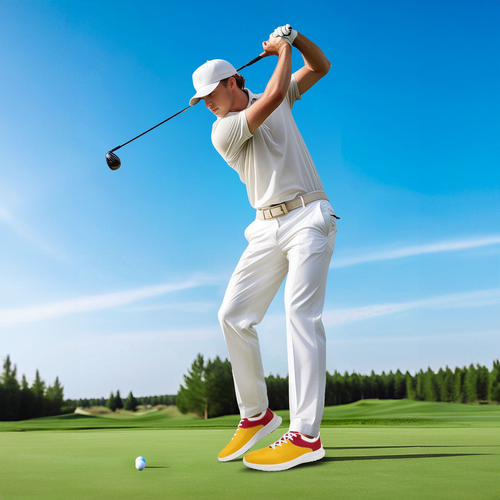 Custom Premium Golf Performance Shoes Personalized Sneaker FN062-D020344-16