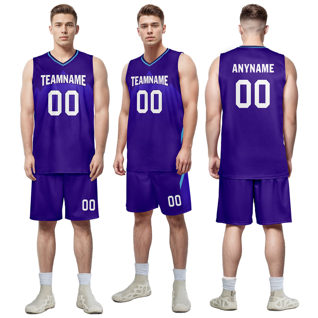 Custom Purple City Edition Personalized Sports Uniform Authentic Basketball Jersey BBJ01-D06101-29