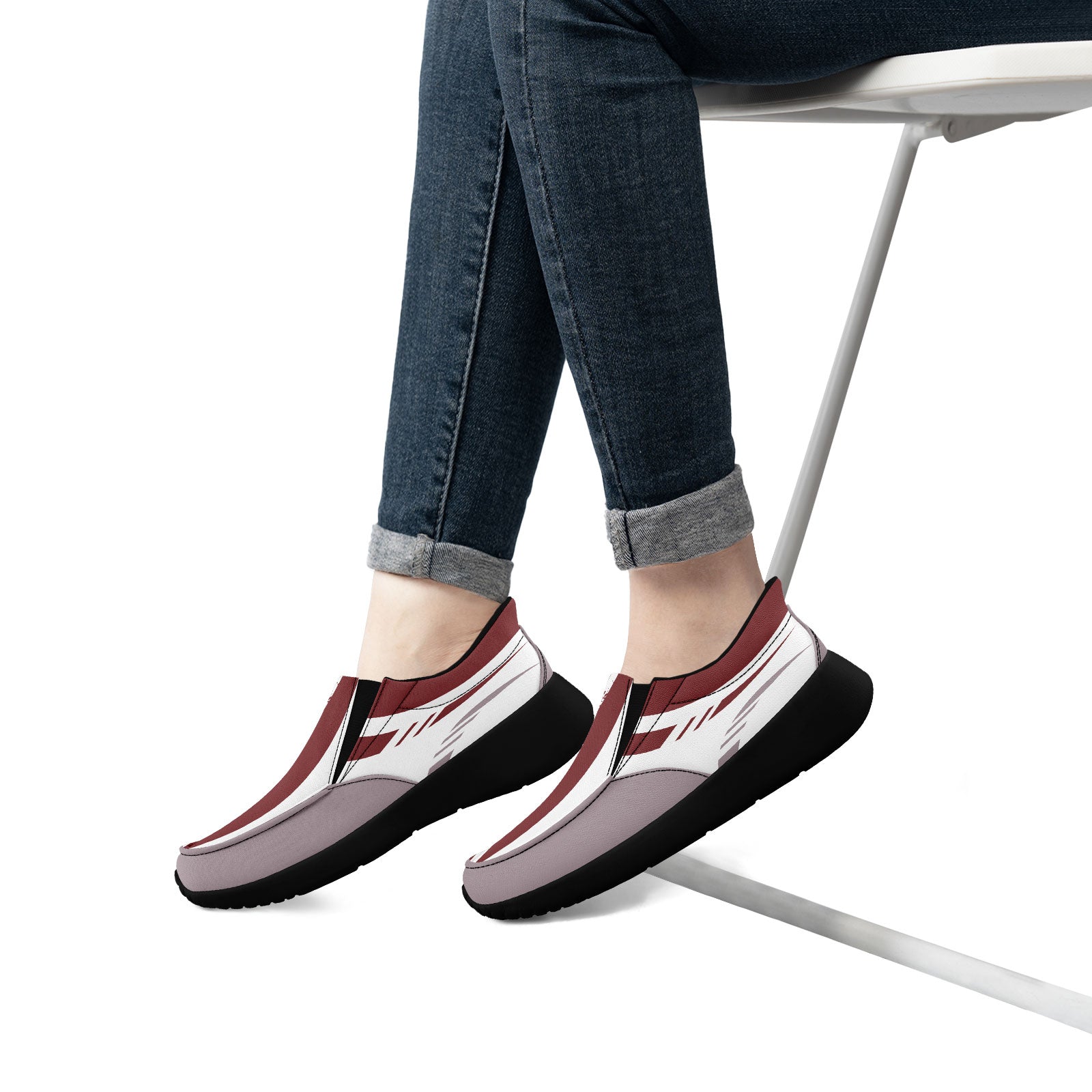 Custom Corporate Sneakers Slip On Shoes Personalized Corporate Shoes FN067-E023045-6