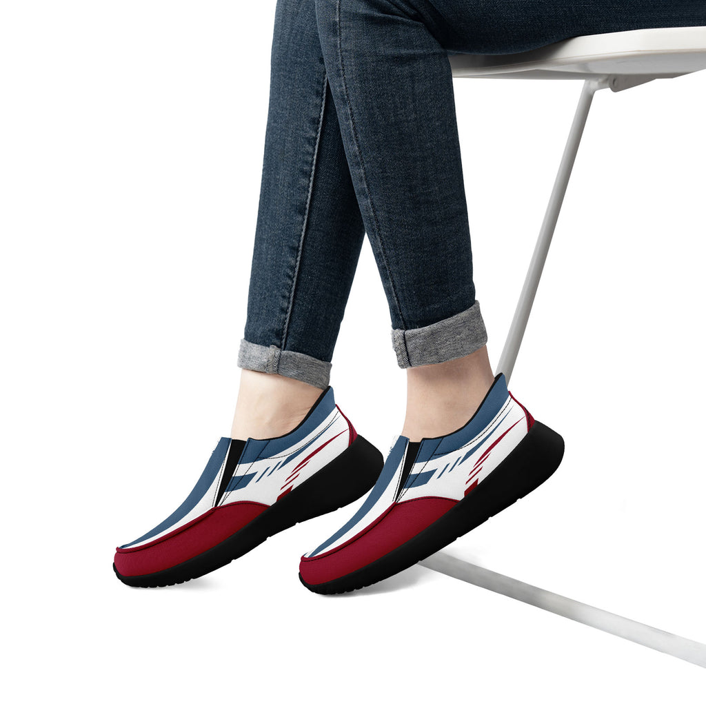 Custom Corporate Sneakers Slip On Shoes Personalized Corporate Shoes FN067-E023045-7