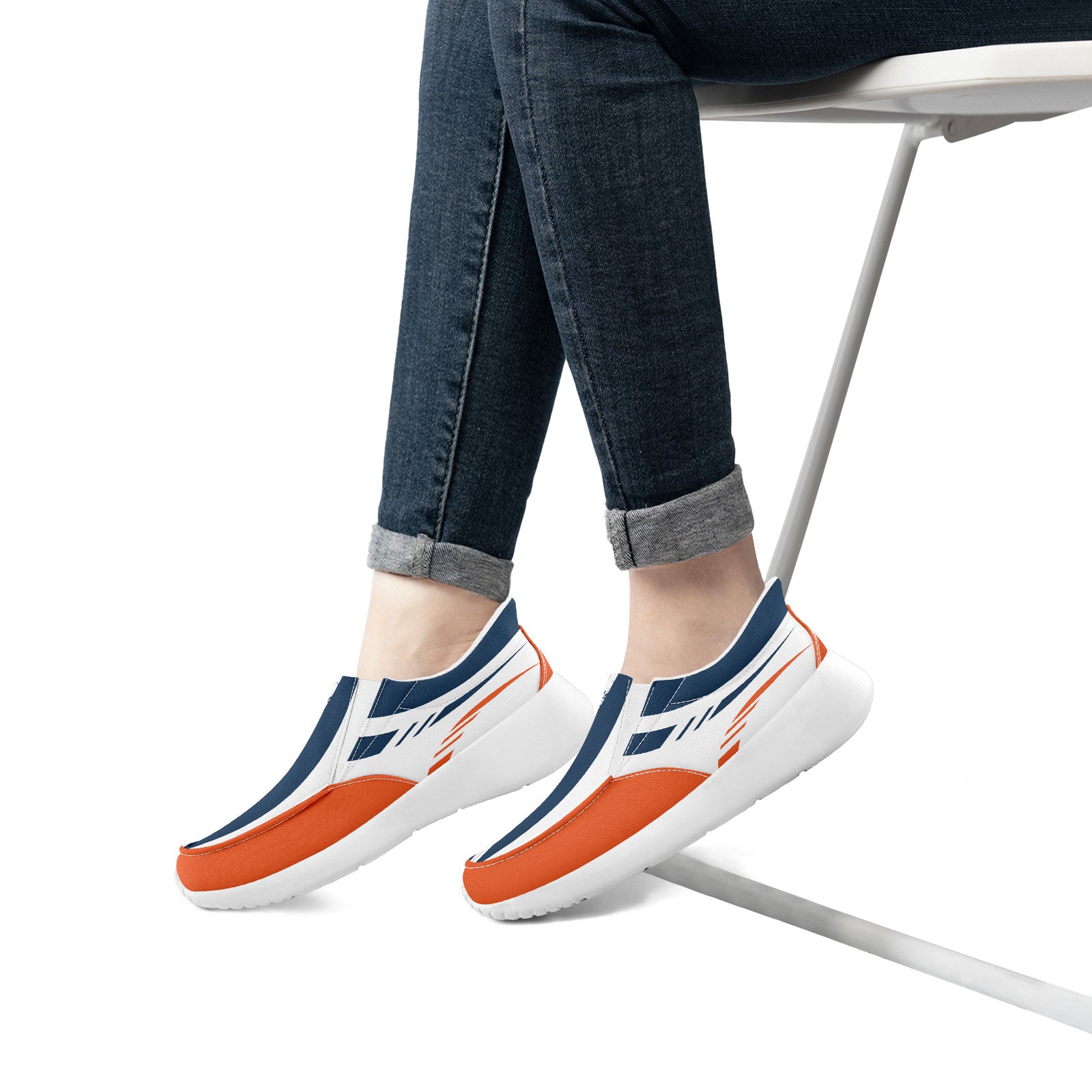 Custom Corporate Sneakers Slip On Shoes Personalized Corporate Shoes FN067-E023045-9