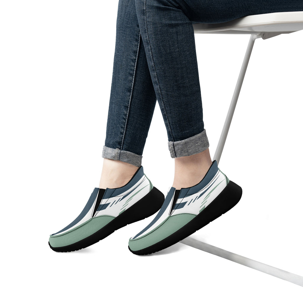 Custom Corporate Sneakers Slip On Shoes Personalized Corporate Shoes FN067-E023045-3