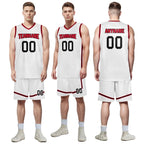 Custom Red White Black City Edition Personalized Sports Uniform Authentic Basketball Jersey BBJ01-D06101-11
