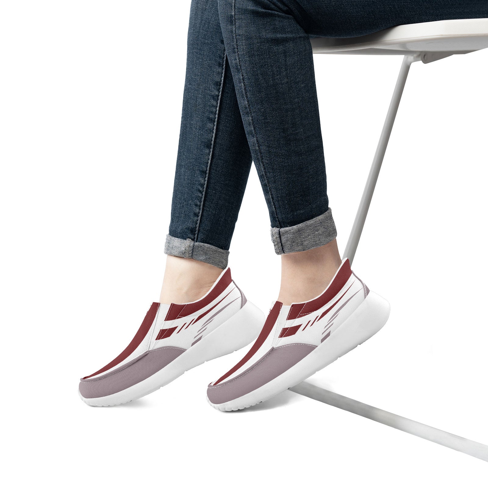 Custom Corporate Sneakers Slip On Shoes Personalized Corporate Shoes FN067-E023045-6