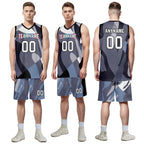 Custom Cyan Blue Camouflage City Edition Personalized Sports Uniform Authentic Basketball Jersey BBJ01-D06101-3