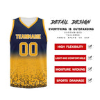 Custom Blue Yellow Fade Fashion Sports Uniform Basketball Jersey BBJ01-D020102-6