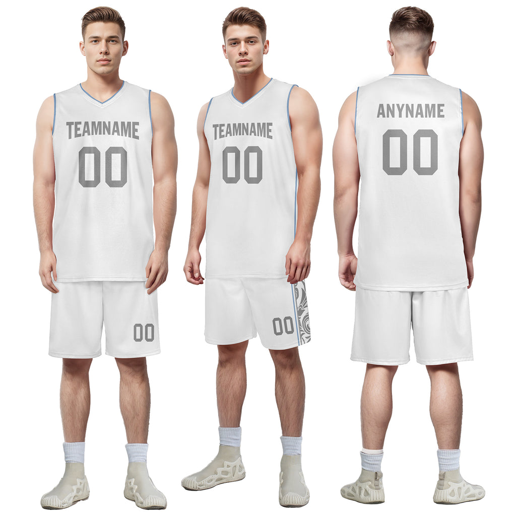 Custom White Pattern City Edition Personalized Sports Uniform Authentic Basketball Jersey BBJ01-D06101-7