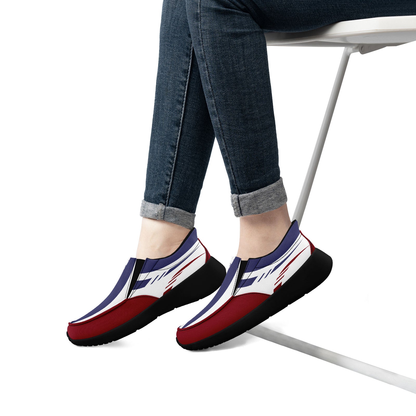 Custom Corporate Sneakers Slip On Shoes Personalized Corporate Shoes FN067-E023045-4