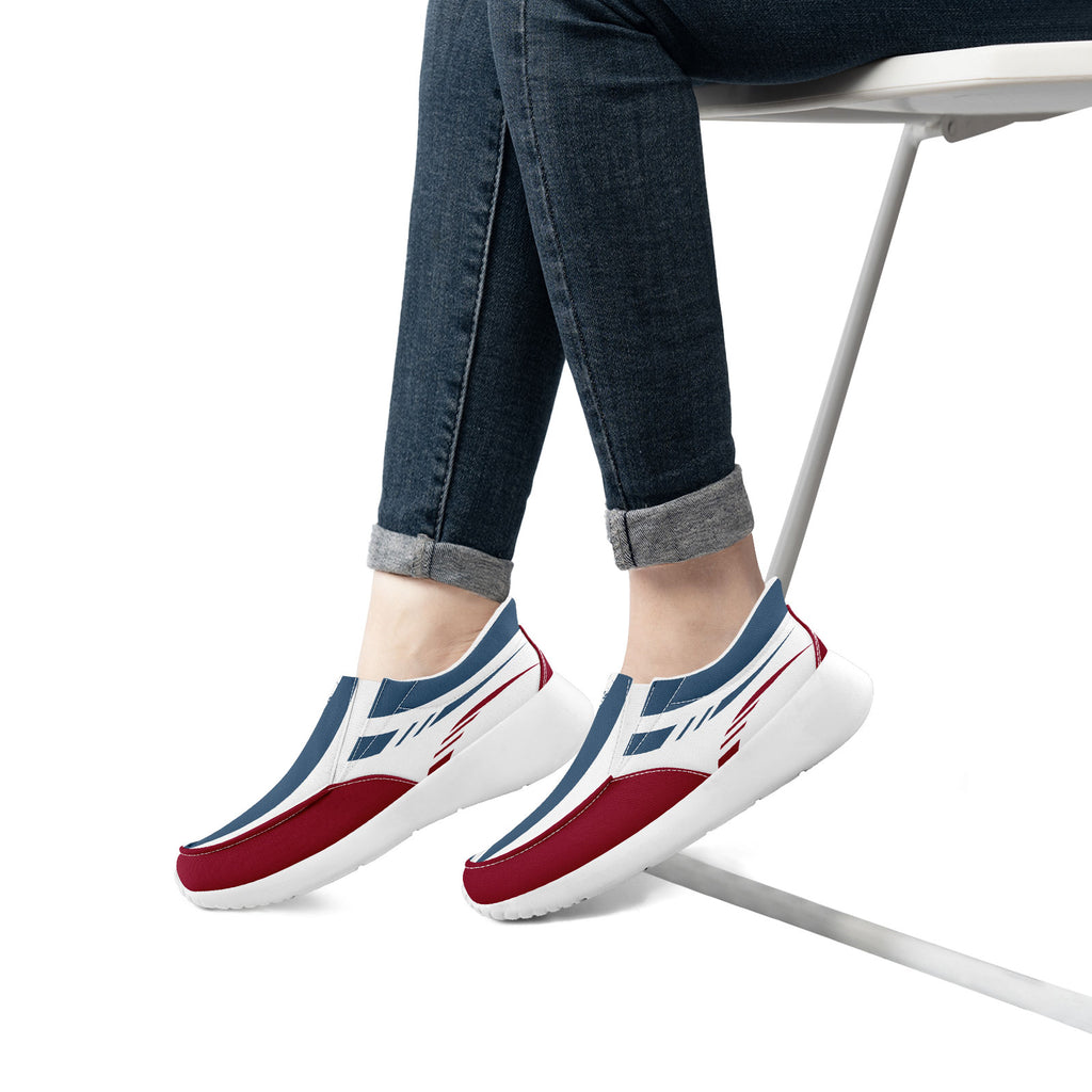 Custom Corporate Sneakers Slip On Shoes Personalized Corporate Shoes FN067-E023045-7