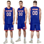 Custom Blue Red White City Edition Personalized Sports Uniform Authentic Basketball Jersey BBJ01-D06101-26