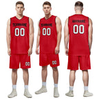 Custom Red City Edition Personalized Sports Uniform Authentic Basketball Jersey BBJ01-D06101-16