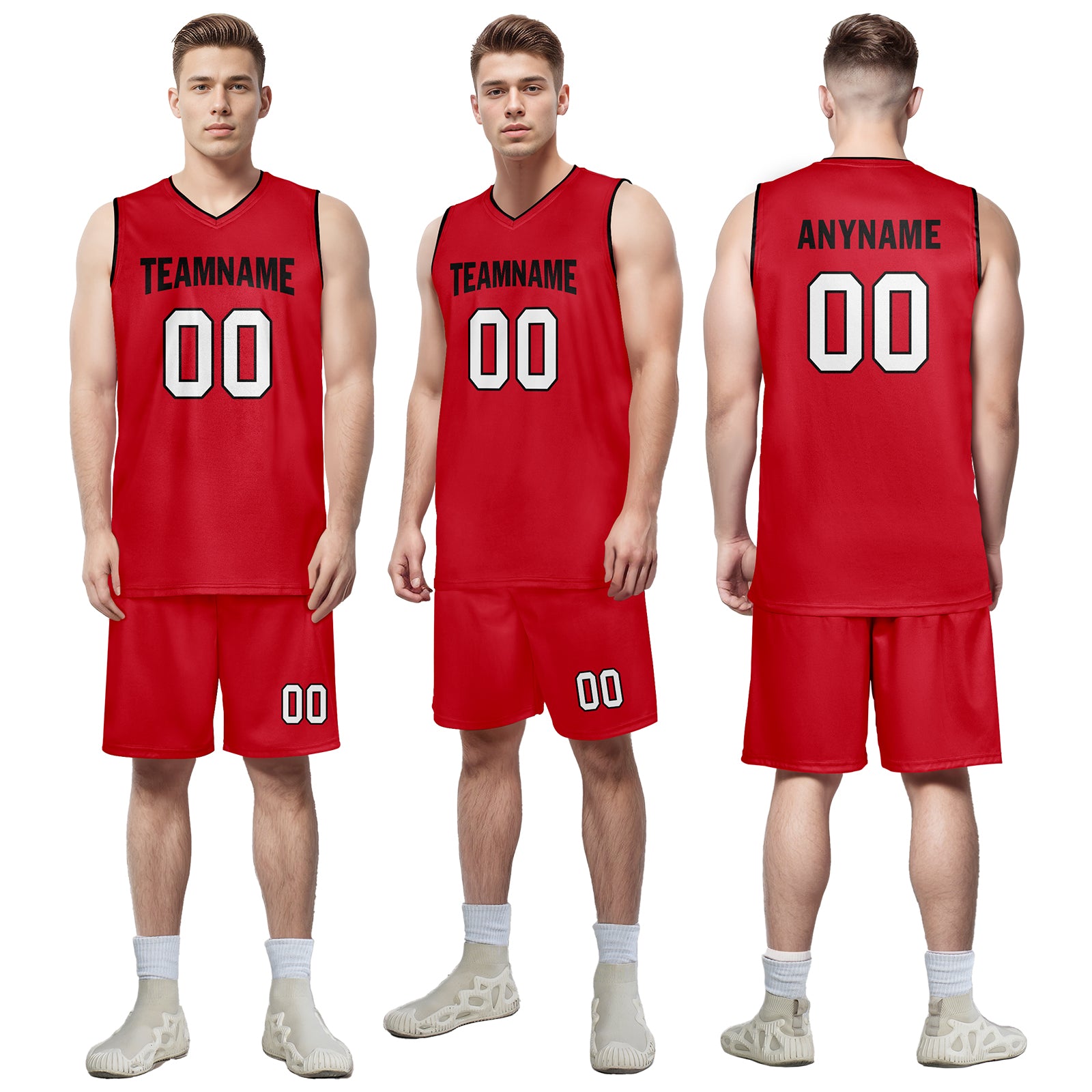 Custom Red City Edition Personalized Sports Uniform Authentic Basketball Jersey BBJ01-D06101-16
