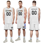 Custom White Rainbow City Edition Personalized Sports Uniform Authentic Basketball Jersey BBJ01-D06101-8
