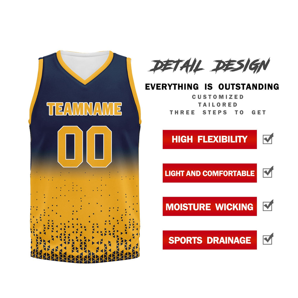 Custom Blue Yellow Fade Fashion Sports Uniform Basketball Jersey BBJ01-D020102-6