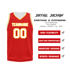 Custom Red Classic Style Sports Uniform Basketball Jersey BBJ01-bd0a70b7