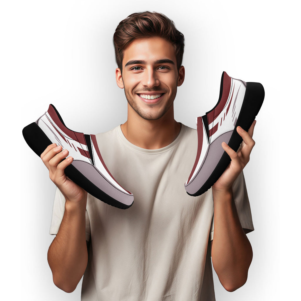 Custom Corporate Sneakers Slip On Shoes Personalized Corporate Shoes FN067-E023045-6