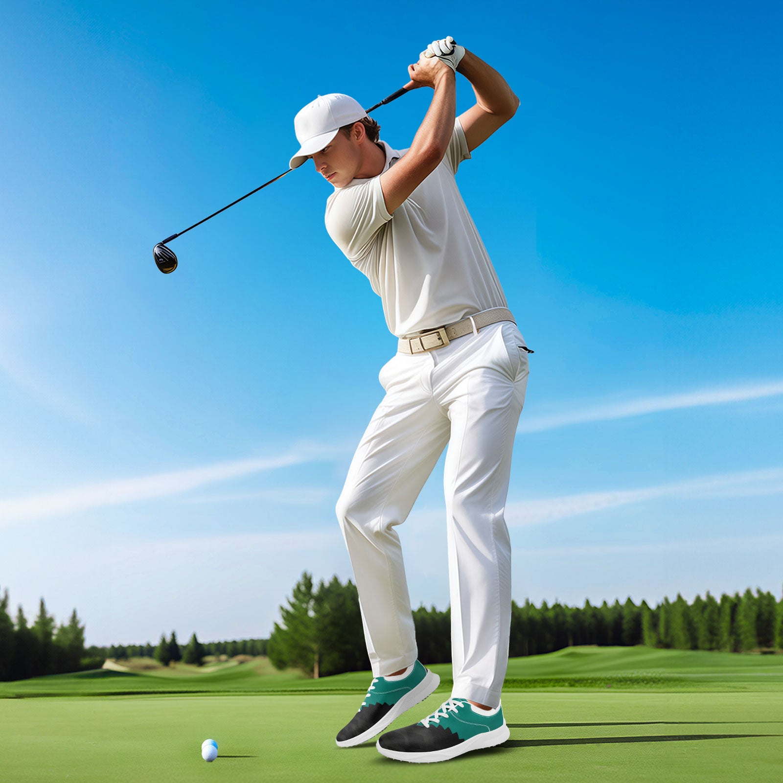 Custom Premium Golf Performance Shoes Personalized Sneaker FN062-E0605-9