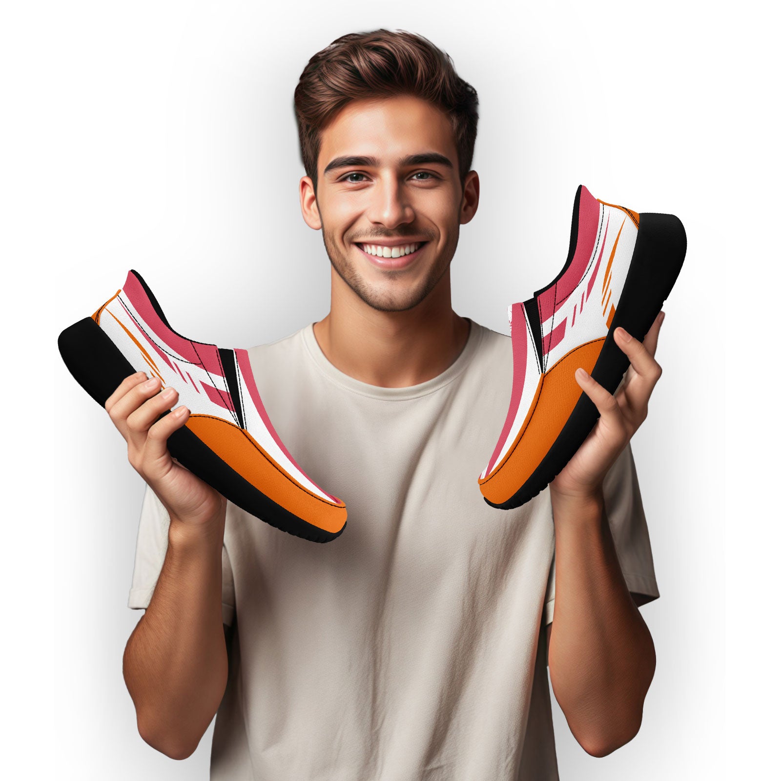Custom Corporate Sneakers Slip On Shoes Personalized Corporate Shoes FN067-E023045-10