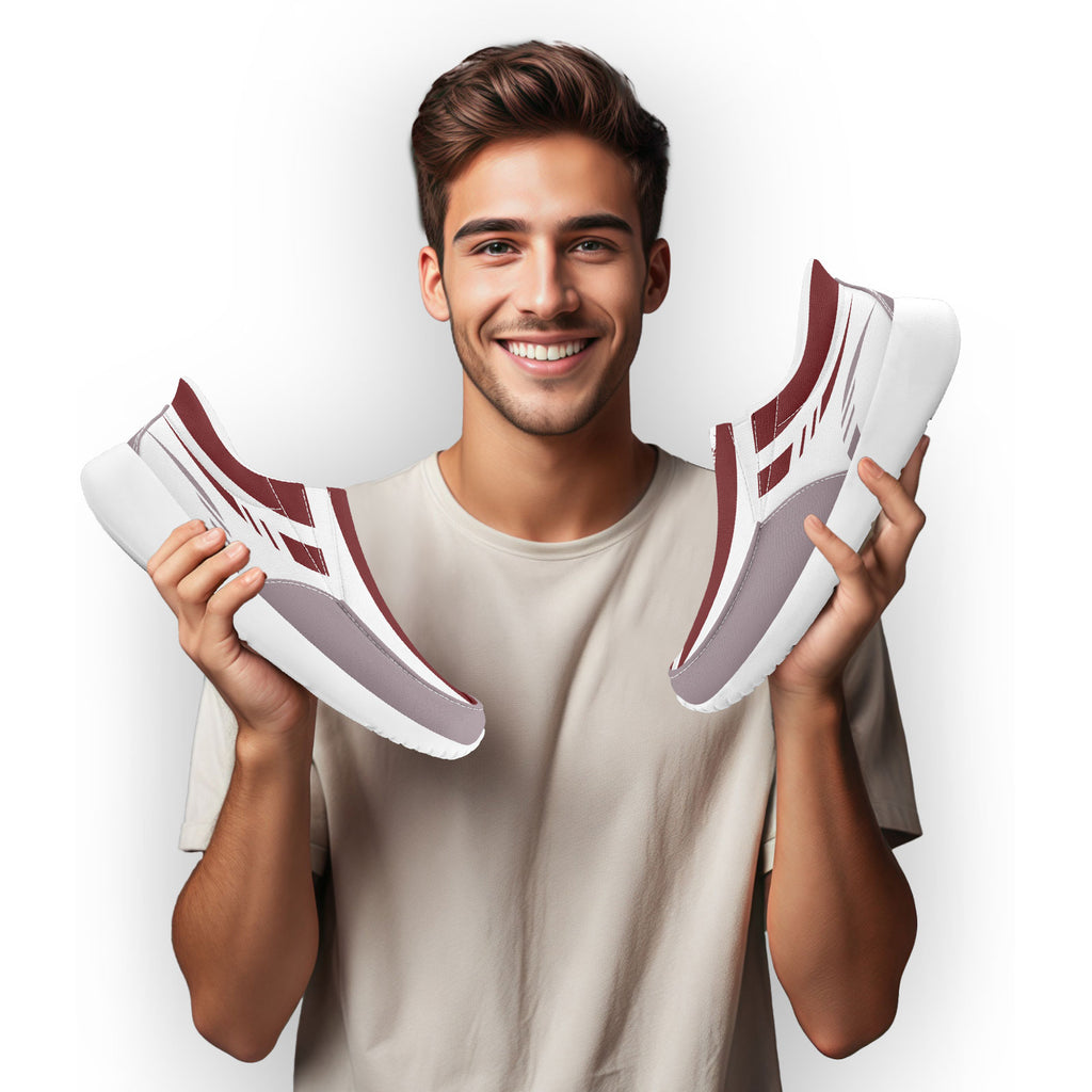 Custom Corporate Sneakers Slip On Shoes Personalized Corporate Shoes FN067-E023045-6