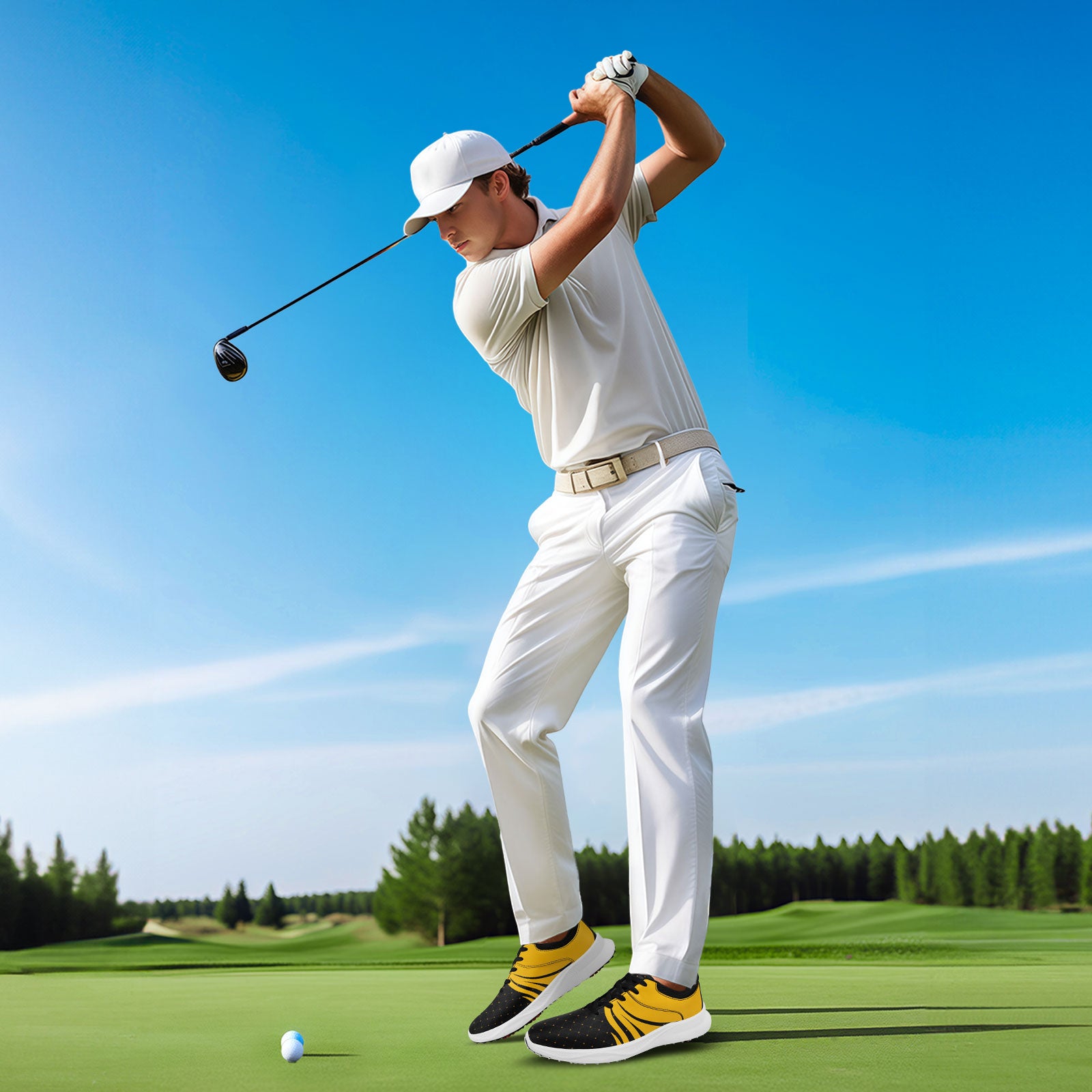 Custom Premium Golf Performance Shoes Personalized Sneaker FN062-E0605-8