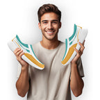 Custom Corporate Sneakers Slip On Shoes Personalized Corporate Shoes FN067-E023045-8