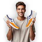 Custom Corporate Sneakers Slip On Shoes Personalized Corporate Shoes FN067-E023045-5
